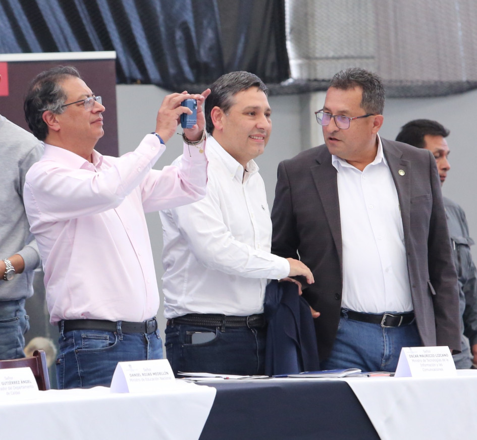 Mauricio Lizcano, ministro de Tecnologías de la Información y las Comunicaciones (TIC). Mauricio Lizcano, ministro de Tecnologías de la Información y las Comunicaciones (TIC).