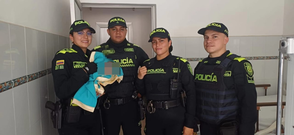 La bebé rescatada en zona boscosa de un resguardo La bebé rescatada en zona boscosa de un resguardo