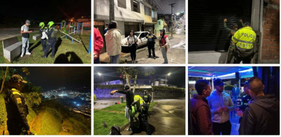 Operativos del fin de semana en Manizales. Operativos del fin de semana en Manizales.