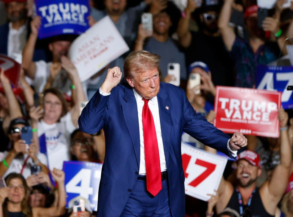 Donald Trump, candidato republicano a la presidencia de Estados Unidos. Donald Trump, candidato republicano a la presidencia de Estados Unidos.
