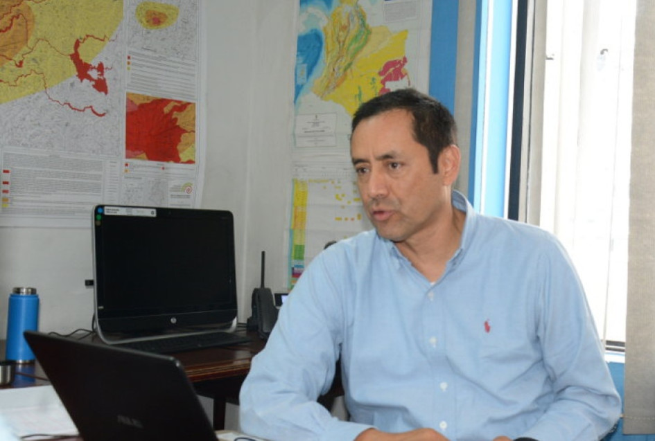 Germán Alonso Páez Olaya, director general de Corpocaldas.