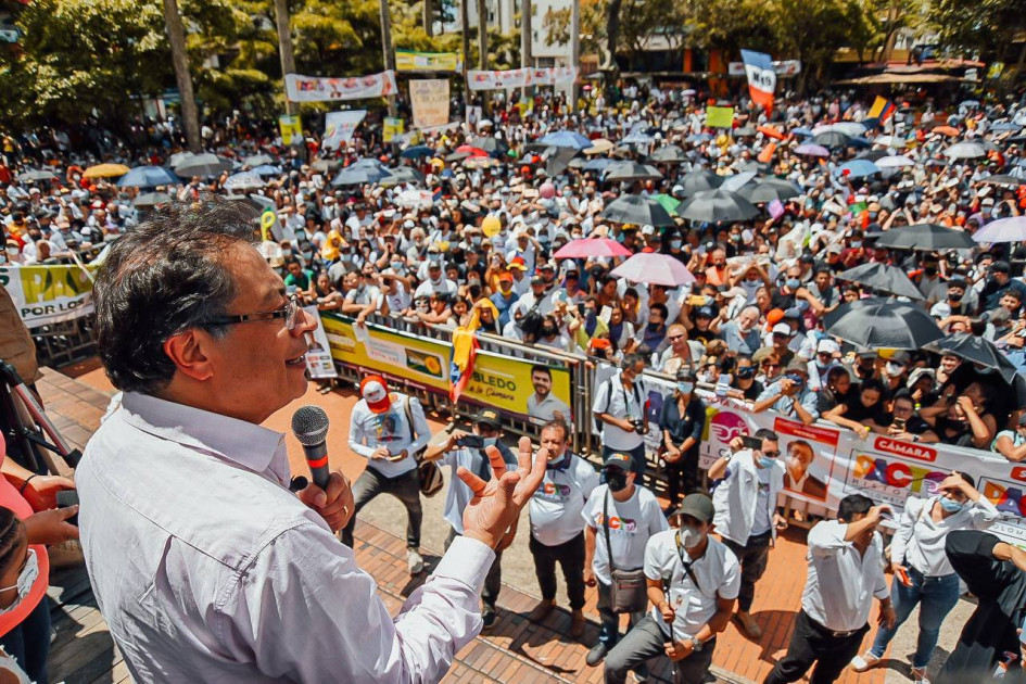 El presidente de la República, Gustavo Petro, estuvo este jueves en Armenia (Quindío). El presidente de la República, Gustavo Petro, estuvo este jueves en Armenia (Quindío).