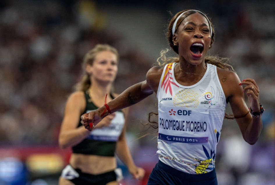 Karen Palomeque Moreno, múltiple medallista paralímpica.