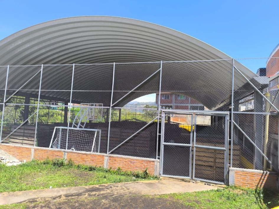 Este es el coliseo que fue escenario de la exposición equina de Marquetalia, evento que perjudicó el entrenamiento de algunos deportistas del municipio. Este es el coliseo que fue escenario de la exposición equina de Marquetalia, evento que perjudicó el entrenamiento de algunos deportistas del municipio.
