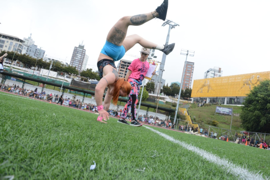 Kelly Buritica participó en el circuito. Práctica CrossFit desde hace cinco años. Kelly Buritica participó en el circuito. Práctica CrossFit desde hace cinco años.