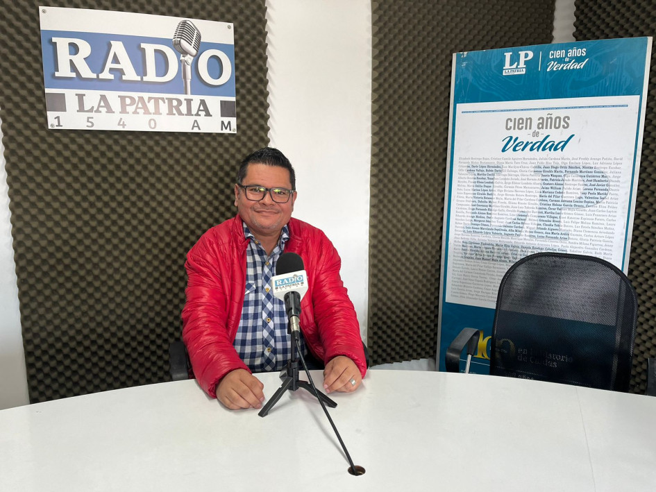 Diego Mauricio Echeverry, profesional especializado de la Unidad de Patrimonio de la Gobernación de Caldas Diego Mauricio Echeverry, profesional especializado de la Unidad de Patrimonio de la Gobernación de Caldas