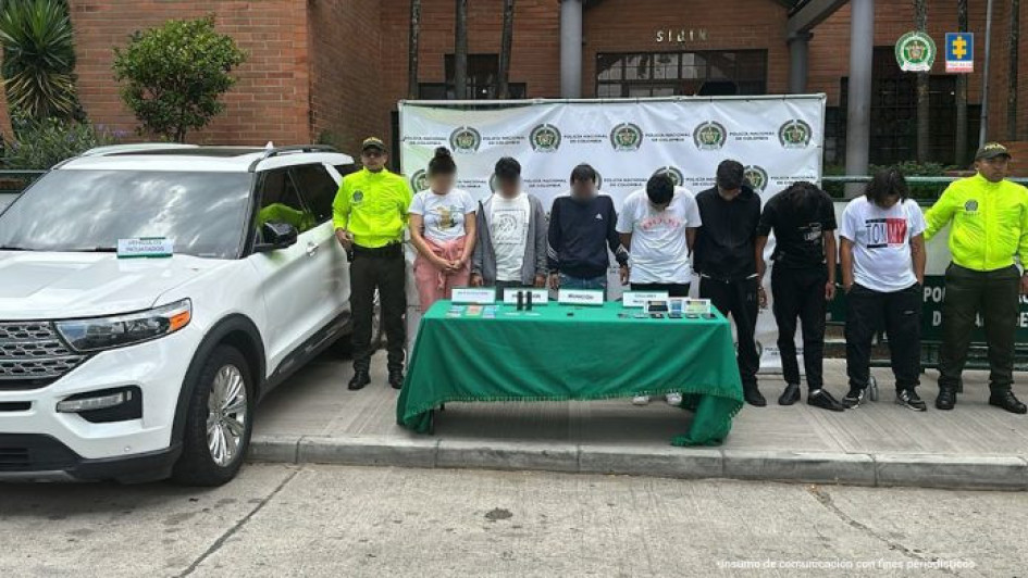 10 personas pertenecerían a la banda que cometió hurtos en siete departamentos de Colombia. 10 personas pertenecerían a la banda que cometió hurtos en siete departamentos de Colombia.