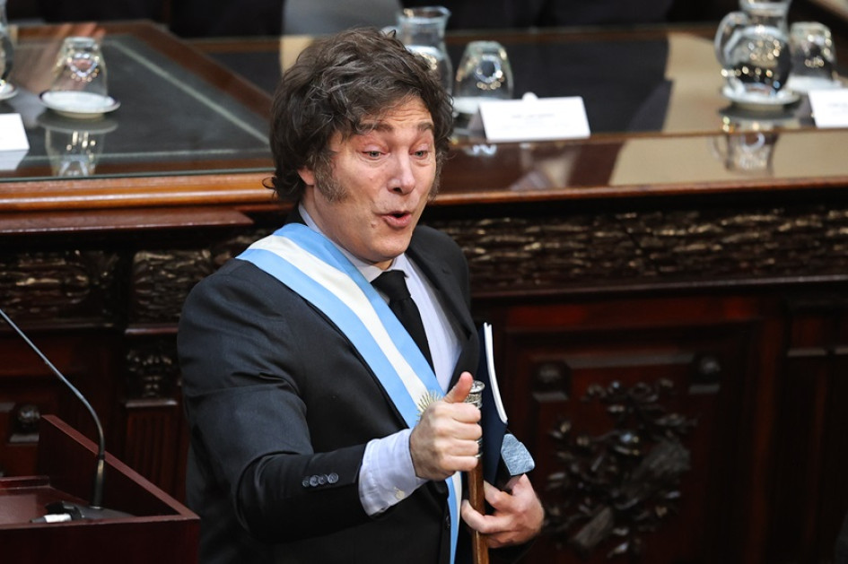 Foto / EFE / LA PATRIA El presidente de Argentina, Javier Milei. Foto / EFE / LA PATRIA El presidente de Argentina, Javier Milei.