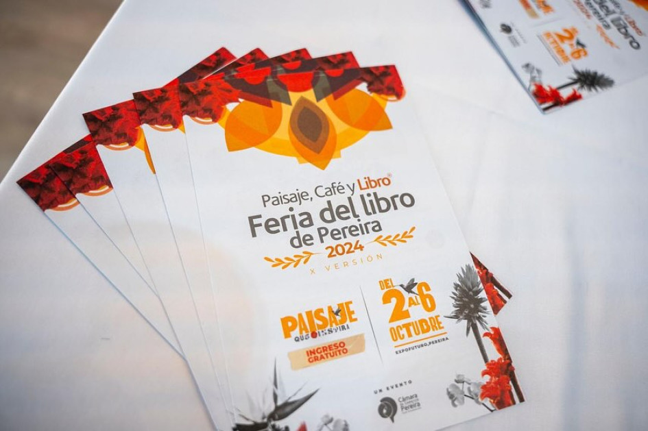 Del 2 al 6 de octubre será la Feria del Libro de Pereira 2024 Del 2 al 6 de octubre será la Feria del Libro de Pereira 2024
