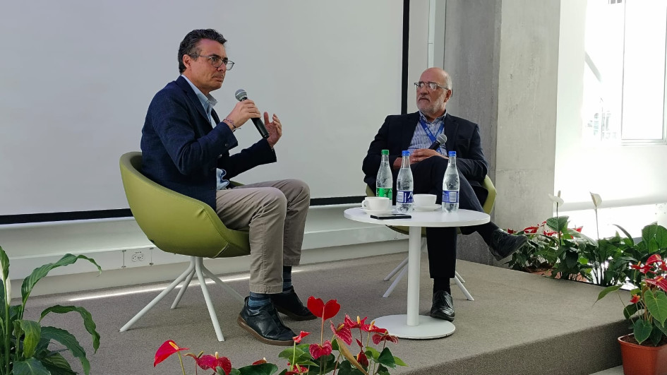 Alejandro Gaviria y Óscar Jaramillo. Alejandro Gaviria y Óscar Jaramillo.