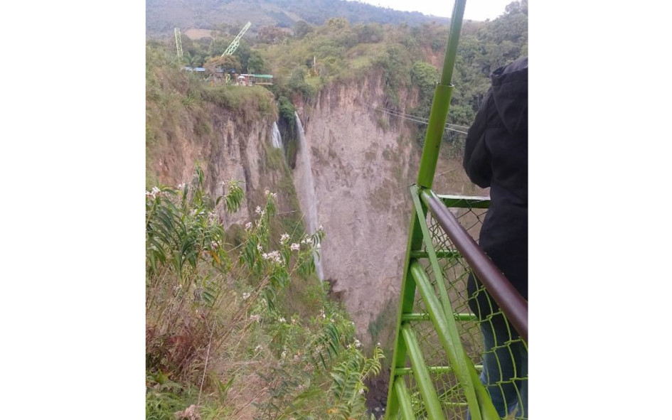 El salto del Mortiño El salto del Mortiño