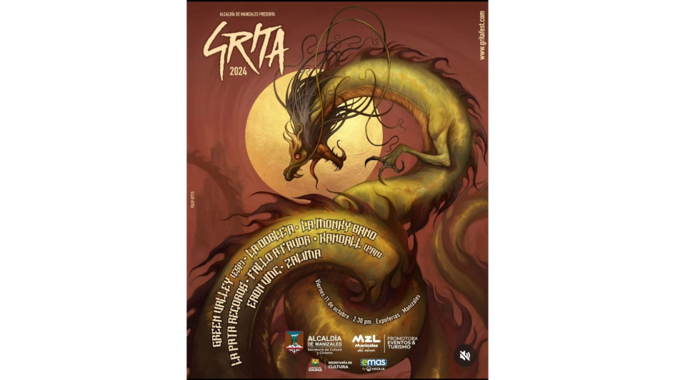 Bandas que se presentarán en el Grita Rock. Bandas que se presentarán en el Grita Rock.