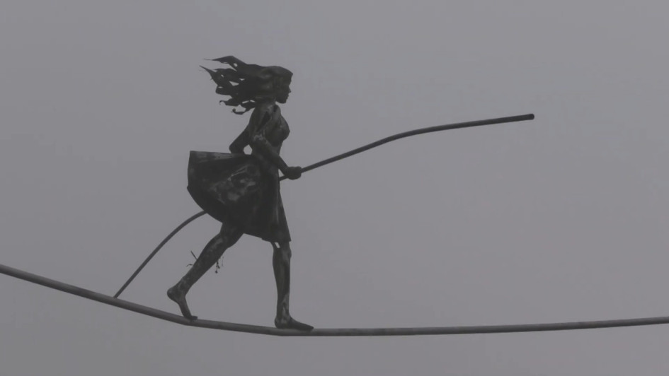 La escultura 'Malabares', también conocida como 'La Bailarina', será desmontada del campus Bellas Artes de la Universidad de Caldas. Tiene 21 años de existencia. La escultura 'Malabares', también conocida como 'La Bailarina', será desmontada del campus Bellas Artes de la Universidad de Caldas. Tiene 21 años de existencia.