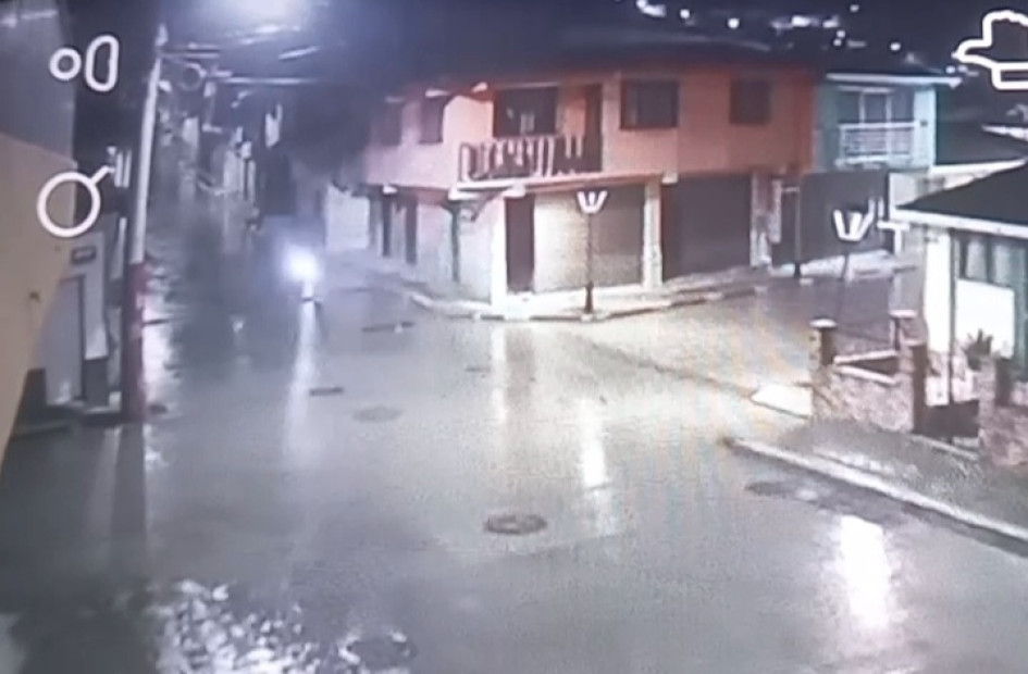 Sitio del accidente.