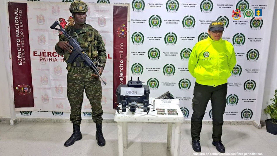 El ataque con el dron se perpetró el pasado 3 de octubre en Anzoátegui (Tolima). El ataque con el dron se perpetró el pasado 3 de octubre en Anzoátegui (Tolima).