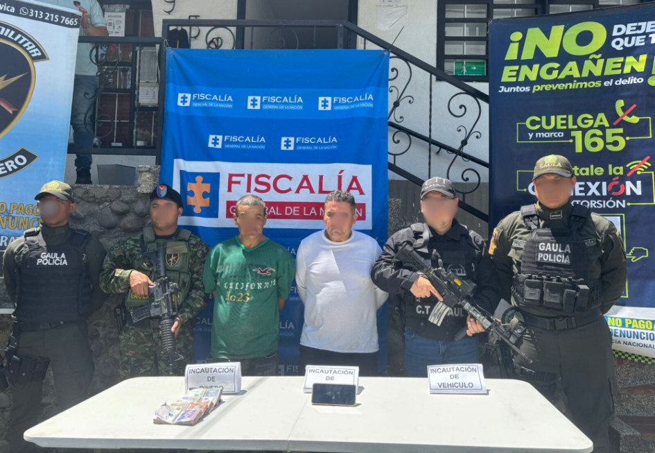 Cerca de $90 millones habría entregado la víctima a quienes lo extorsionaron Cerca de $90 millones habría entregado la víctima a quienes lo extorsionaron