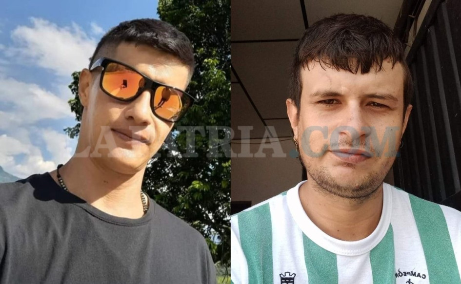 David Fernando Toro Gómez y Juan Carlos Cardona. David Fernando Toro Gómez y Juan Carlos Cardona.