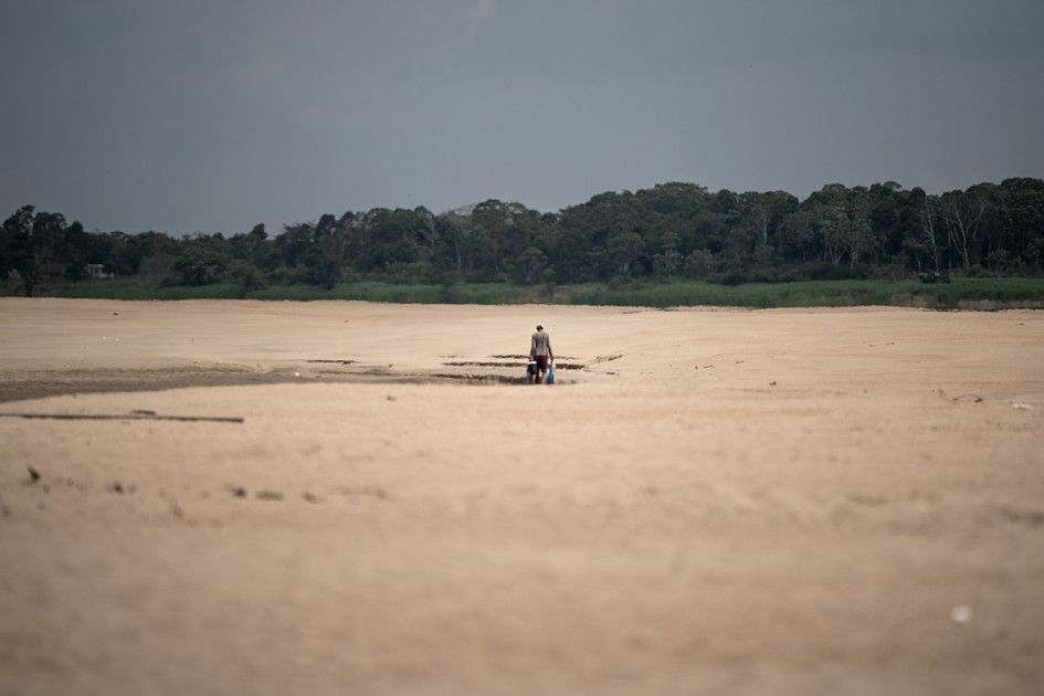 Foto | EFE | LA PATRIA Este es el estado del río Solimões, cuyas aguas convergen con el Negro. Foto | EFE | LA PATRIA Este es el estado del río Solimões, cuyas aguas convergen con el Negro.