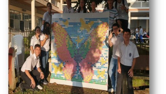 El Santa Teresita convierte la basura en arte