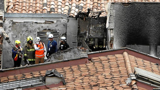 Avioneta cae en el corazón de Medellín 