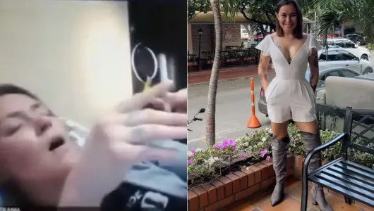 Suspenden a la juez que apareció acostada y fumando en una audiencia