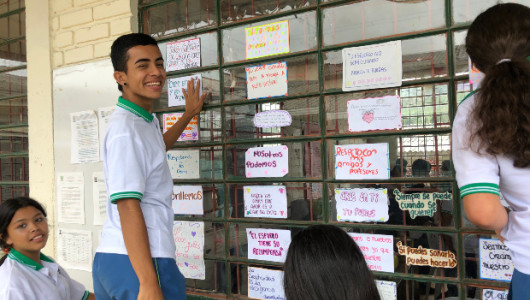 En el colegio rural El Naranjal, de Chinchiná (Caldas), los valores tienen aroma de café