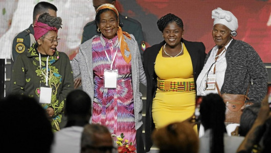 Lideresas afro reivindican la rebeldía de sus ancestras en encuentro en Bogotá