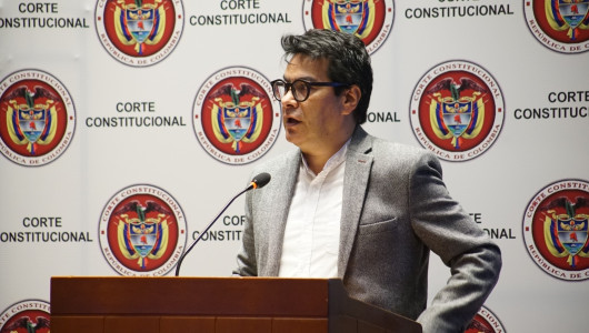 Comisionado Danilo Rueda defiende la Ley de Paz Total ante la Corte Constitucional