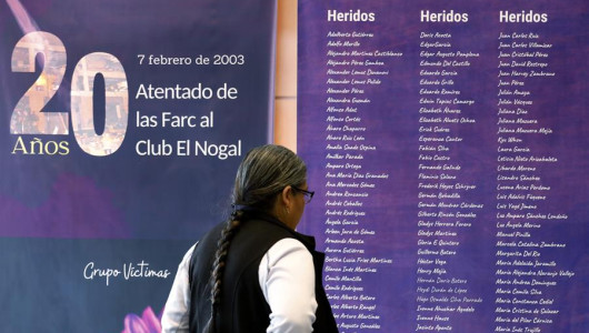 La JEP acredita a las víctimas del Club El Nogal, 20 años después del atentado en Bogotá