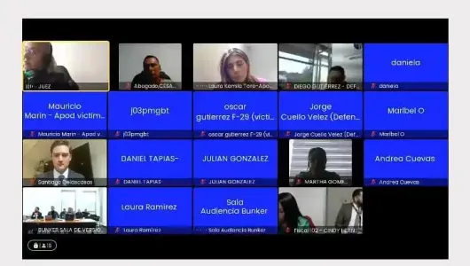 Audiencia contra policías detenidos (un caldense) por caso Laura Sarabia, minuto a minuto