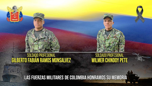 Tres soldados mueren en emboscada en Córdoba