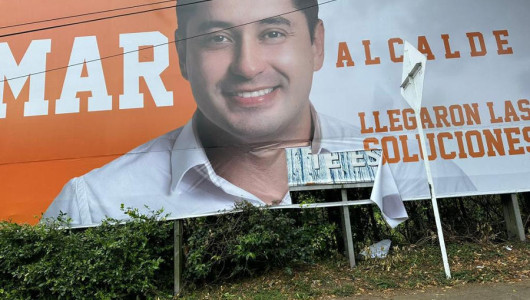 Malestar por vandalización de vallas publicitarias en Anserma 