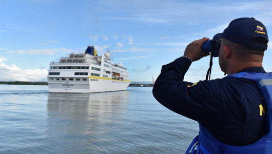Llega el primer crucero internacional a Buenaventura
