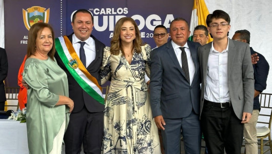 Se posesionó el alcalde de Fresno (Tolima), el ingeniero Carlos Enrique Quiroga