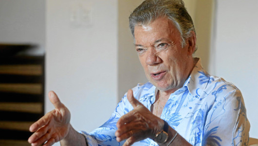 "Es muy incierto el futuro de ese proceso": Juan Manuel Santos sobre diálogos con el Eln