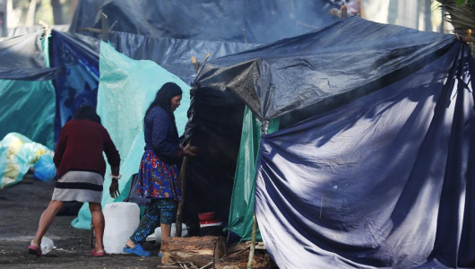 El Parque Nacional de Bogotá oculta la realidad de indígenas desplazados por la violencia