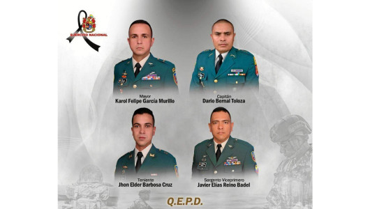 Accidente de helicóptero en el Darién deja cuatro militares muertos