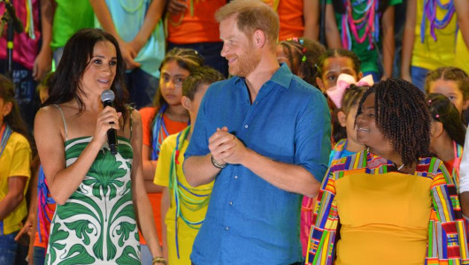 Los duques de Sussex disfrutan de la marimba y el viche en el Festival Petronio en Cali