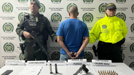 Capturan a Catalino, líder sicarial del Clan del Golfo