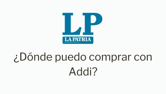 ¿Dónde puedo comprar con Addi?