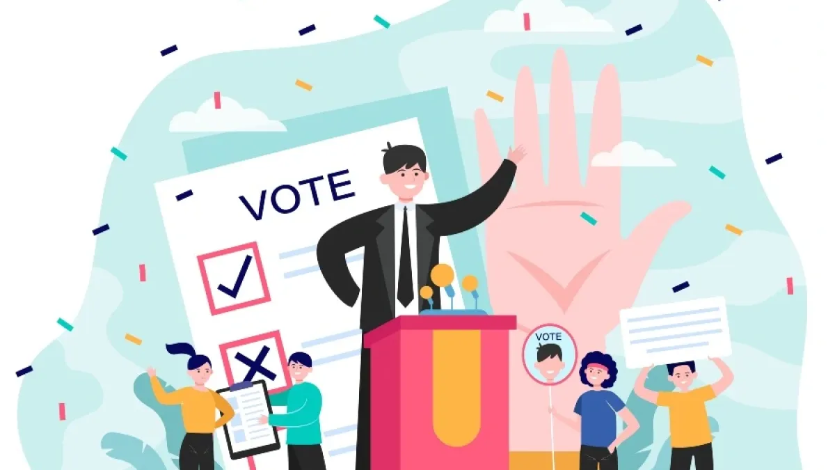 Ilustración de elección de personero estudiantil