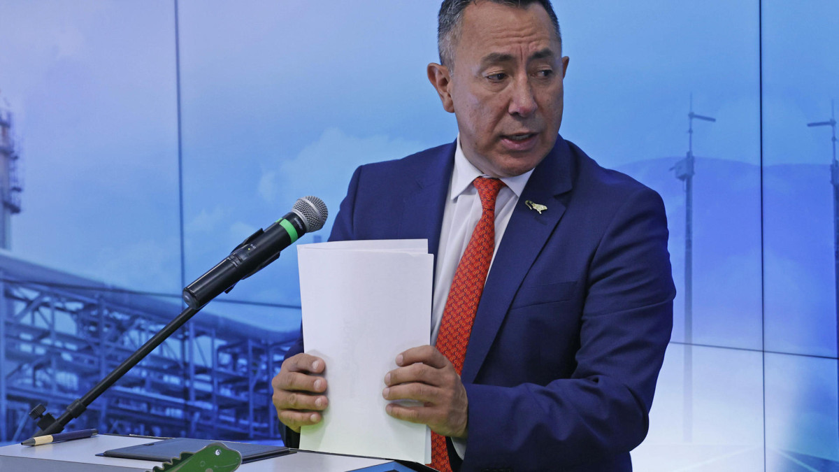 Ricardo Roa, presidente de Ecopetrol y exgerente de la campaña presidencial de Gustavo Petro, dio a conocer el hallazgo de la petrolera durante la presentación de resultados financieros y operativos del segundo trimestre del 2023.