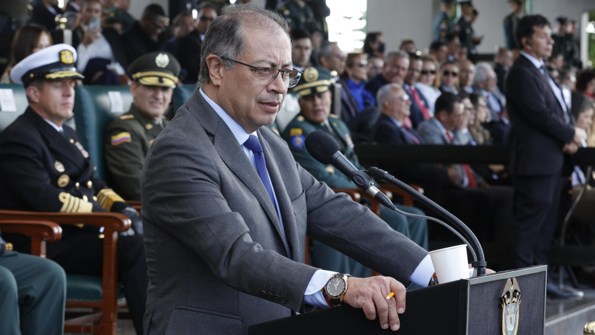 El presidente de Colombia, Gustavo Petro.