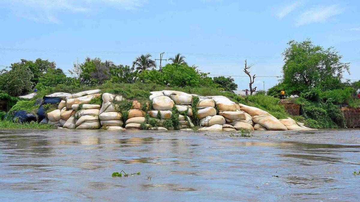 Foto | UNGR| LA PATRIA Las lluvias ya hacen estragos en el norte del país como Magangué, Bolívar.