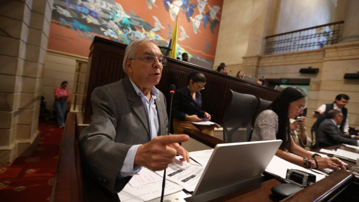 Ricardo Bonilla, ministro de Hacienda y Crédito Público.