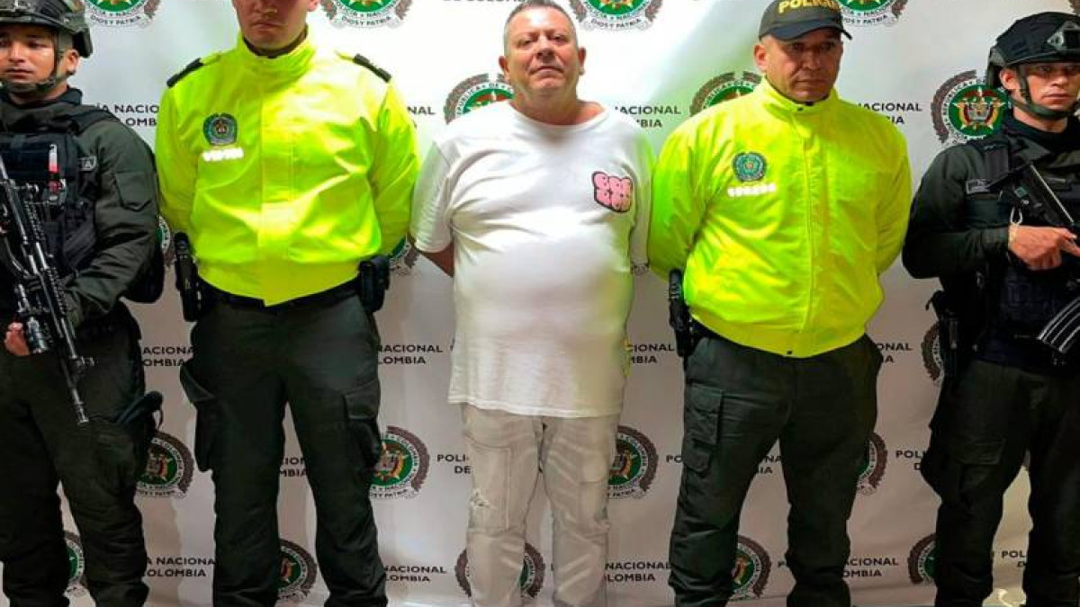 El capo invisible italiano Gustavo Nocella fue capturado en Medellín.