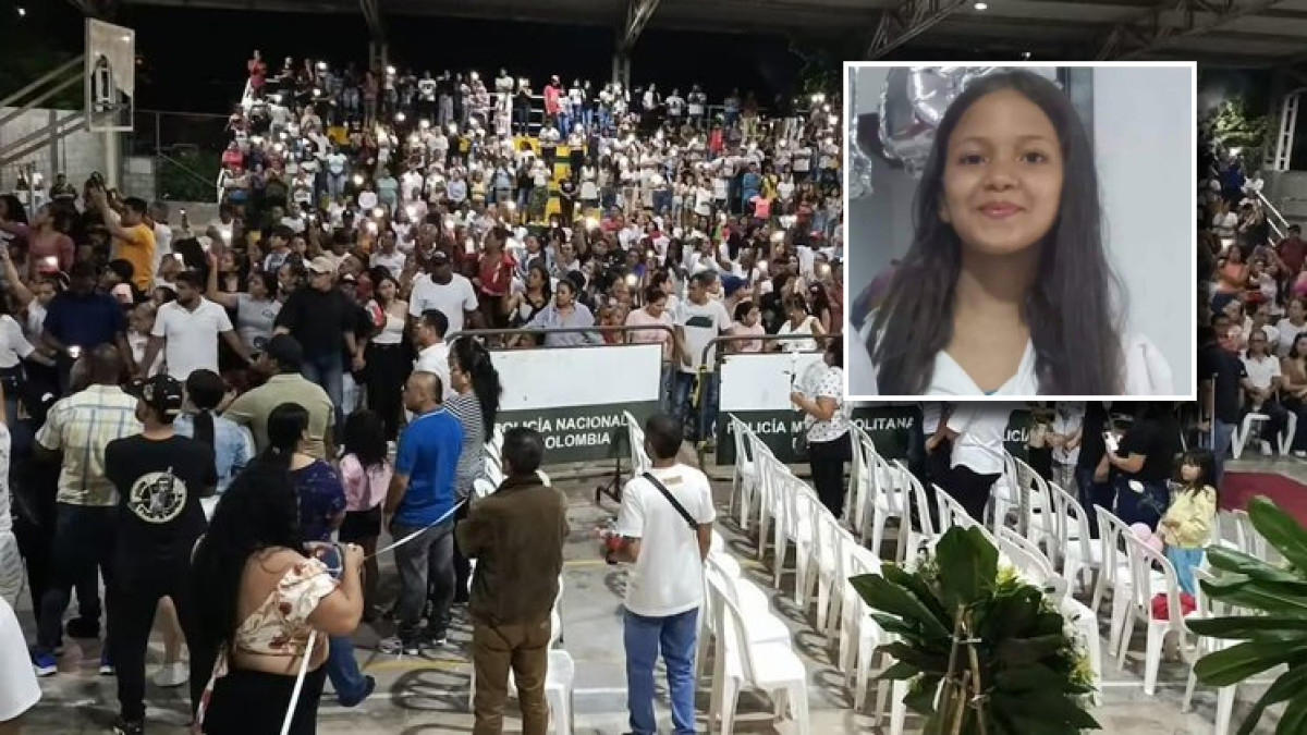 Este sábado se llevó a cabo en Candelaria (Valle del Cauca) el sepelio de Sofía Delgado Zúñiga.