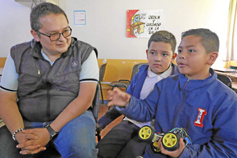 Ganadores en mecatrónica