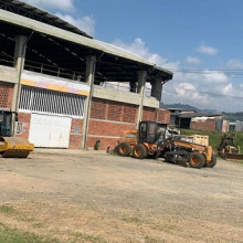 La maquinaria, parada