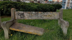 Deteriorado el parque de la Alta Suiza en Manizales